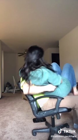 Girlfriend Sitting on Boyfriend's Lap While Gaming Challenge
