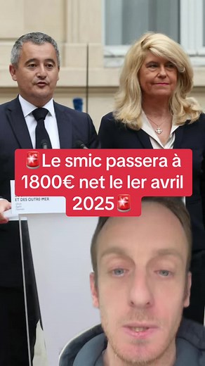Augmentation du SMIC en France