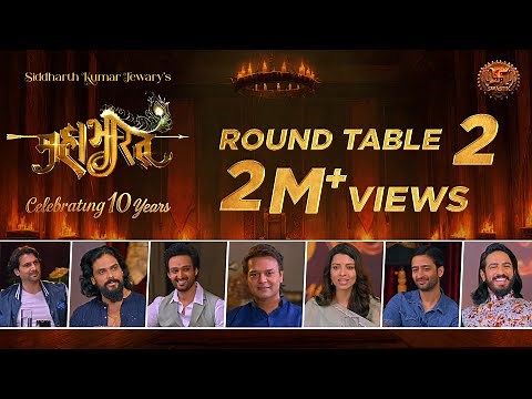 Mahabharat Roundtable 2 | Unseen Moments and Real Stories from the Set | महाभारत #podcast