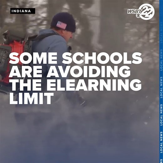 #ICYMI Some local school districts have hit the eLearning limit, while others have not. https://bit.ly/45LJewi | WSBT-TV