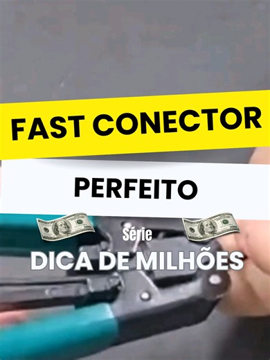 Fast Conector - Conector de Campo para Terminações FTTH. . . . #ftth #tecnico #fibraoptica #telecom #fiberoptic