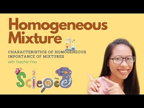 Science 6 Week 1 Homogeneous Mixture ● Video Instruction ● MELC-Based ● Teacher Essentials