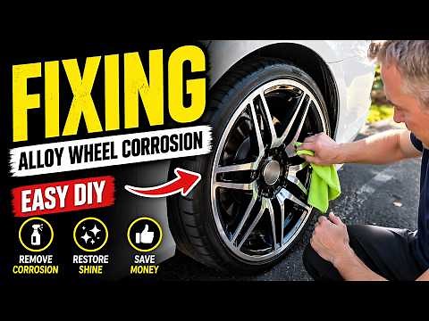Diamond Cut Alloy Wheel Corrosion & Scratches – Cleaning and Repair (DIY Fix)