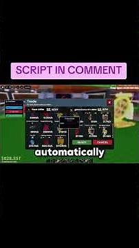 Steal A Brainrot Script *Op* Freeze Trade Machine 🌲👾 #roblox #stealabrainrot #fyp #delta #fyp