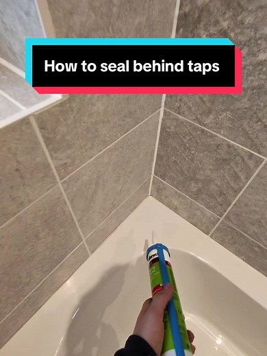 How to Properly Seal Behind Taps in Your Bathroom