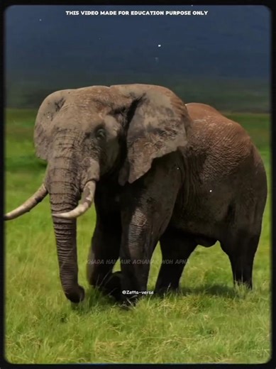 Silent language of elephants