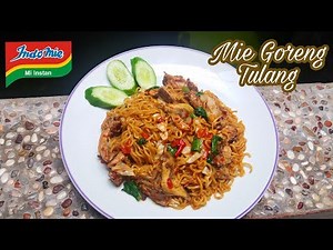 Resep Mie Goreng Tulang | pakai Indomie goreng | #masakanimel4