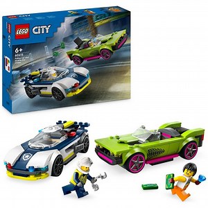 Buy LEGO City Police Car Muscle Car Chase 60415 | LEGO | Argos
