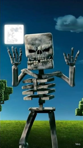 Minecraft Real Skeleton Dance #minecraft #shortsfeed#funny #searchfeed #trending #viral#popular 🤣👍🙏