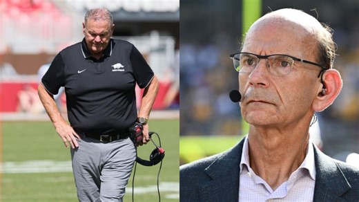"He never will be a head coach again": Paul Finebaum issues stern assessment of fired Sam Pittman amid major overhaul at Arkansas
