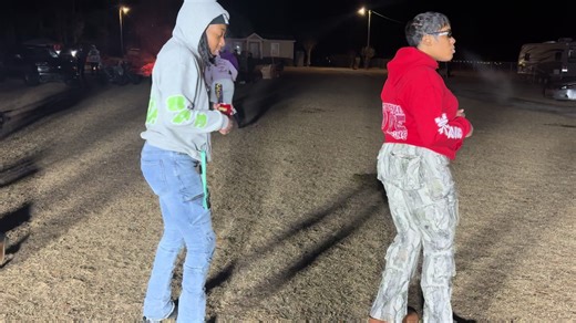 Line Dancing at the Gas Station with Friends