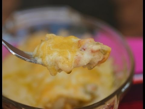 Sour Cream Chicken Enchiladas - Cheesy and Creamy Delicious - by Rockin Robin