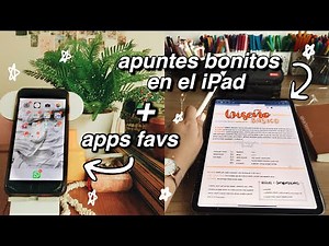 APUNTES BONITOS DIGITALES + apps favoritas 💫