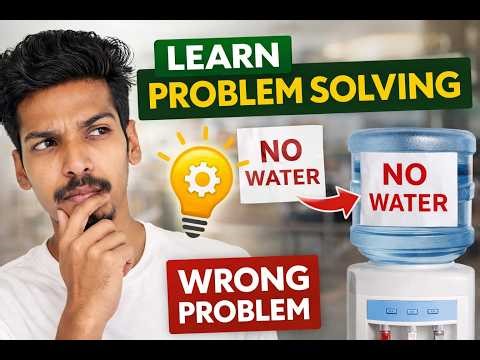 A Simple Problem.. A Simple Solution | Learn Problem Solving in Tamil