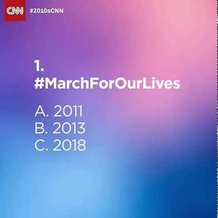 How much do you remember about the pivotal social movements of the 2010s? Find out more in a new episode of the CNN Original Series #2010sCNN, Sunday at 9p ET/PT | CNN Original Series | Facebook