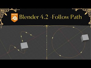 How To Make an Object Follow a Path in Blender 4.2