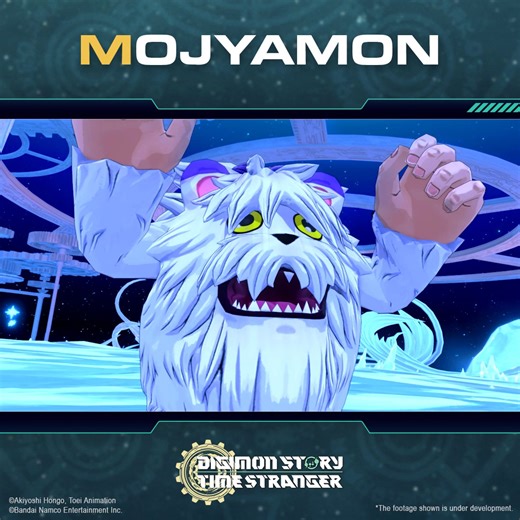 Mojyamon Level: Champion Type: Rare Animal Attribute: Vaccine | BANDAI NAMCO Entertainment