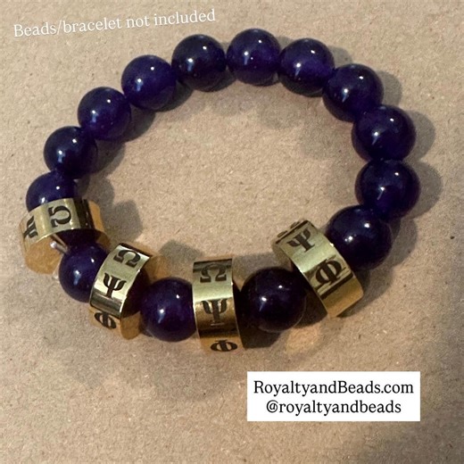 NEW Omega Psi Phi Ring Charms - Etsy