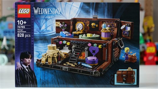乐高《星期三》系列 76785 Thing 的公寓快速搭建 | 作者：AustrianBrickFan