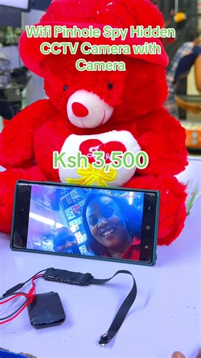 Wifi Pinhole Spy Hidden CCTV Camera for Security