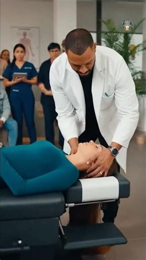 Chiro's NECK-SNAPPING MIRACLE CRACK! #funny #chiropractic #shorts
