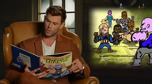 Watch the Avengers: Endgame Cast Read the Children's Book Version of Infinity War