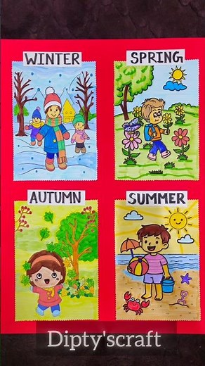 “Learning Made Fun | My Handmade Educational Charts” #schoolprojectideas #schoolproject