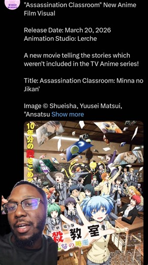 There is a new visual for the new Assassination Classroom movie! #anime #manga #movie
