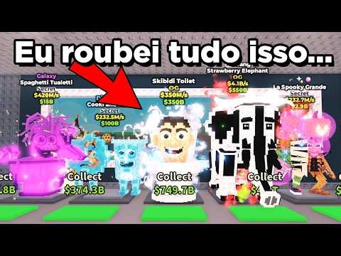 I trolled a scammer in Steal a Brainrot! (Roblox)