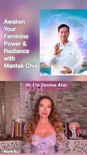 Join Grandmaster Mantak Chia and Women’s Health & Tao Face Yoga Expert Savina Atai for Unique Live Online Healing Session for Awaken Your Feminine Power🗓️Sunday, 14 Sep ⏰ 12:00 Paris / 6am NYBook last places here 👉🏻 https://bit.ly/45INDiz | Master Mantak Chia Official Fanpage