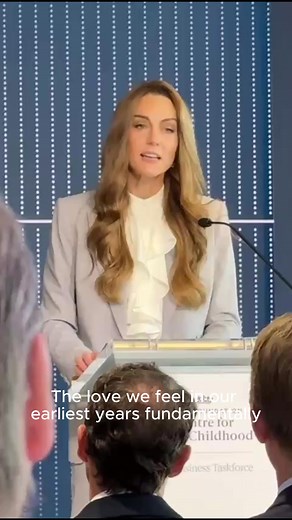 556K views · 18K reactions | “Love is the first and most essential bond” ❤️ The Princess of Wales delivered a heartfelt speech at the Future Workforce Summit, where she addressed business leaders on how they can invest in the early years development of children | HELLO! | Facebook