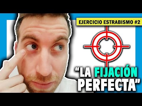 🔵 Strabismus exercise at home #2: [The perfect fixation]