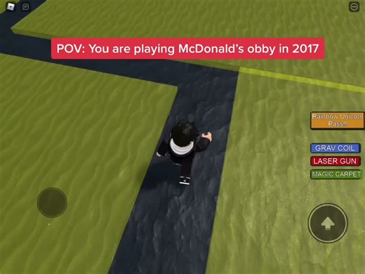 McDonald's Obby Gameplay Experience in Roblox