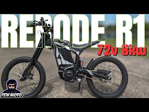 ReRode R1 72v Electric Dirt Bike: First Ride and Review