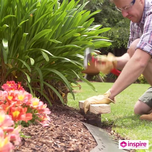 Soak up the summer sun in your garden with Inspire® Garden Edging! Made in Australia, it’s durable and easy to use. Shop now and add an inspired finishing touch to your garden. | Inspire Garden Products
