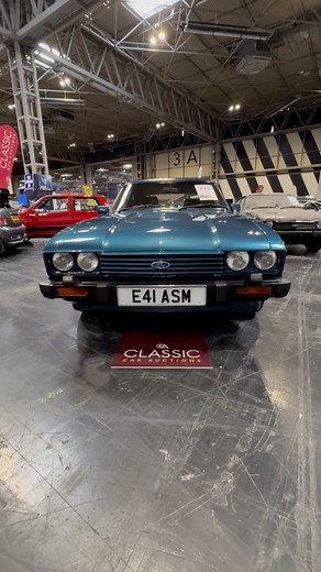 18K views · 204 reactions | 1988 Ford Capri 280 Brooklands sold at the Classic Car Auctions by Iconic Auctioneers during the Practical Classics Classic Car and Restoration Show 2025. #webloganycar | We Blog Any Car | Facebook