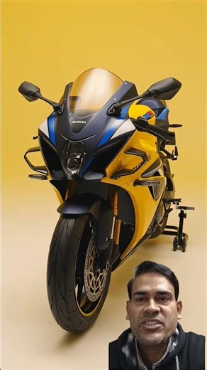 Superbike Royalty 💛 New GSX-R1000R Pearl Yellow Revealed #suzuki #gsxr1000r #shorts #viral #new