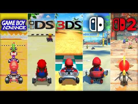 Evolution of Cheep Cheep Tracks In Mario Kart (2001-2025)