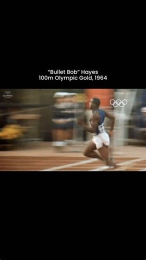 1960’s Nostalgia on Instagram: "In the 1964 Tokyo Olympics, Bob Hayes won the 100m race in a record-breaking 10.0 seconds, solidifying his status as the “World’s Fastest Man.” #olympics #100mrace #sprinting #1964 #goldmedal"