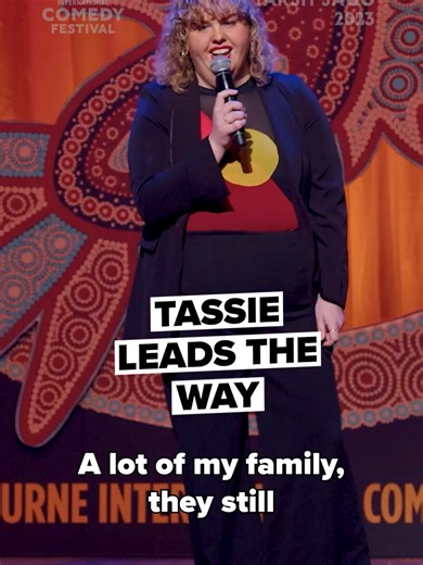 Tassie tops the chart with this one #micf #deadly #standup #Tasmainia #TarshJago
