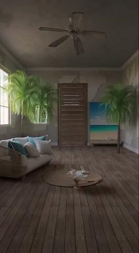 Restoring a Living Room: Time Reversal and Dust Removal