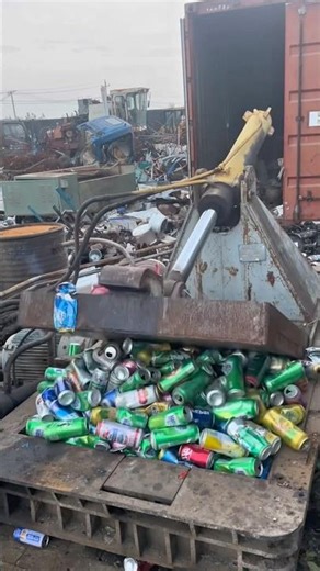 Amazing Recycling Process of Used Cans #shorts