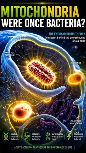 Endosymbiotic Theory | Origin of Mitochondria & Chloroplasts| Mitochondria Were Once Bacteria?