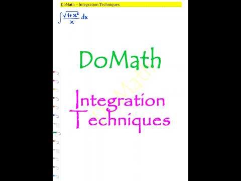DoMath IntegrationTechniques00119