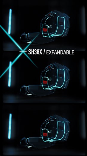 2.4K views · 24 reactions | Engineering and Design are two of SHAD’s hallmarks. In the SH38X Expandable case, they have been combined to create a set based on Dynamic Tensegrity. This innovative mechanical system is based on compensated tension, which allows the case to expand and contract telescopically. #shad #sh38x #engineeredforriding #designedinbarcelona #expandability | SHAD | Facebook