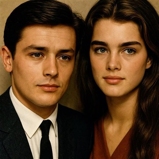 These Are The Two Most Beautiful People In The World| Alain Delon and Brooke Shields Ален Делон