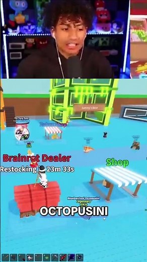 Insane Auto Clicker Update! Blueberryini & Octopusini #shorts