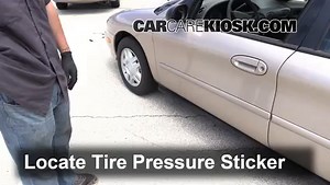 Tire Pressure for 1997 Ford Taurus GL 3.0L V6 Sedan