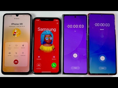 Incoming Calls IPhone XR / Samsung Galaxy A24 / Samsung Fold5 / Samsung Galaxy Note 10