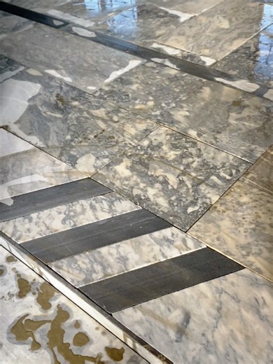 Elegant Marble Border Designs for Door Entrances